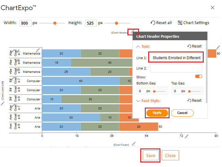 edit stacked bar chart in google sheets 1