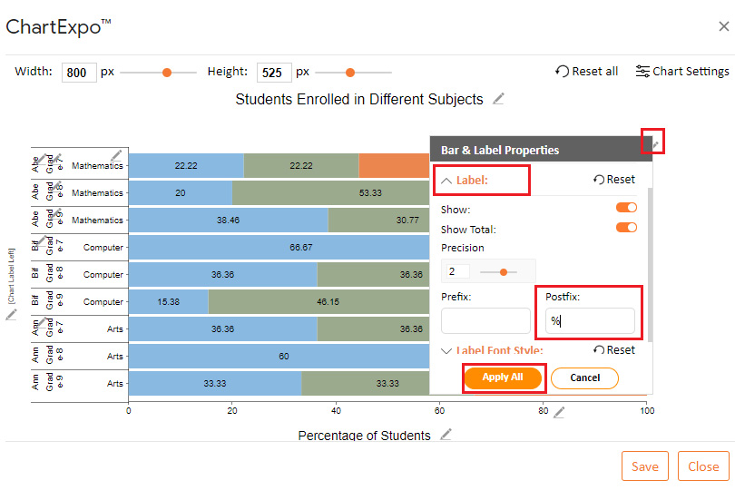 edit stacked bar chart in google sheets 6