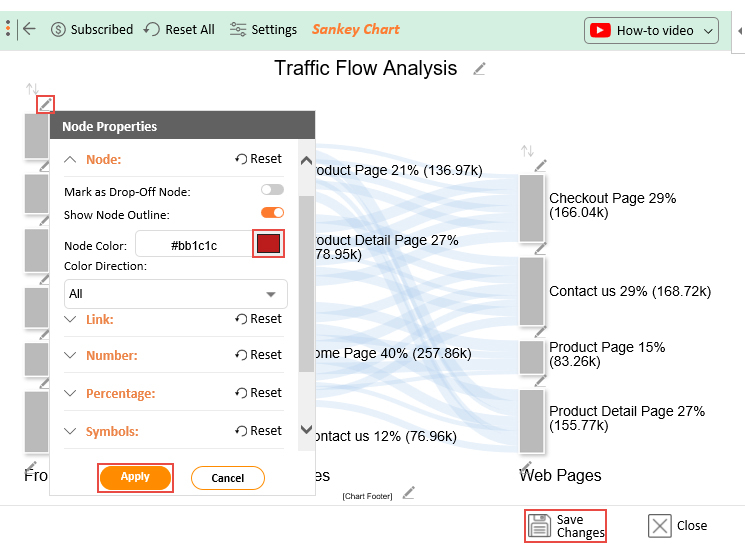 save sankey chart in excel