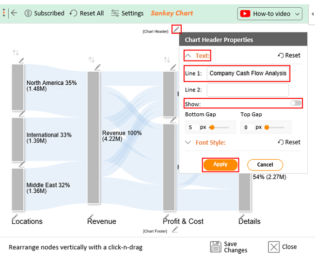 settings sankey chart using cash flow diagram generator