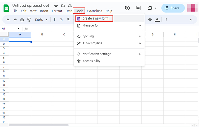 survey in google forms 1 ce393