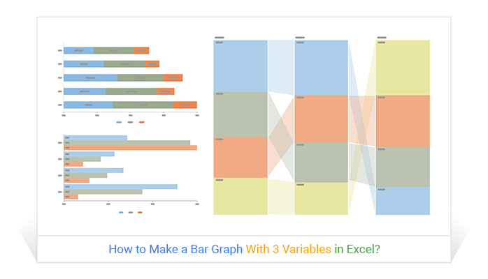 how to make a bar graph with 3 variables