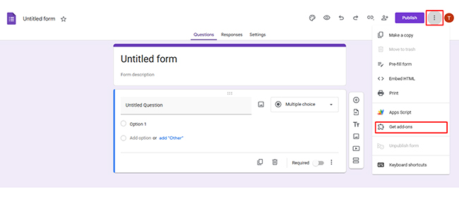 Google Forms to Google Sheets