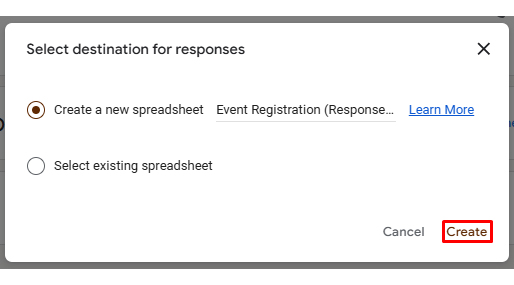 Google Forms to Google Sheets